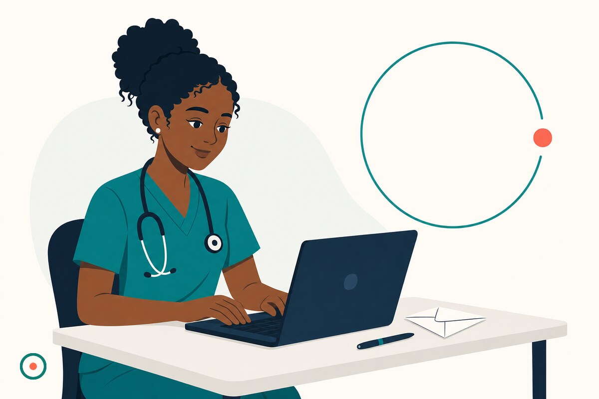 Roundly guide — thank you email after nursing interview