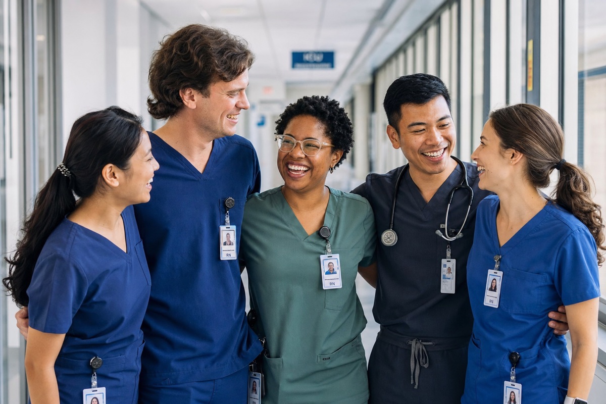A team of new grad nurses who landed their roles